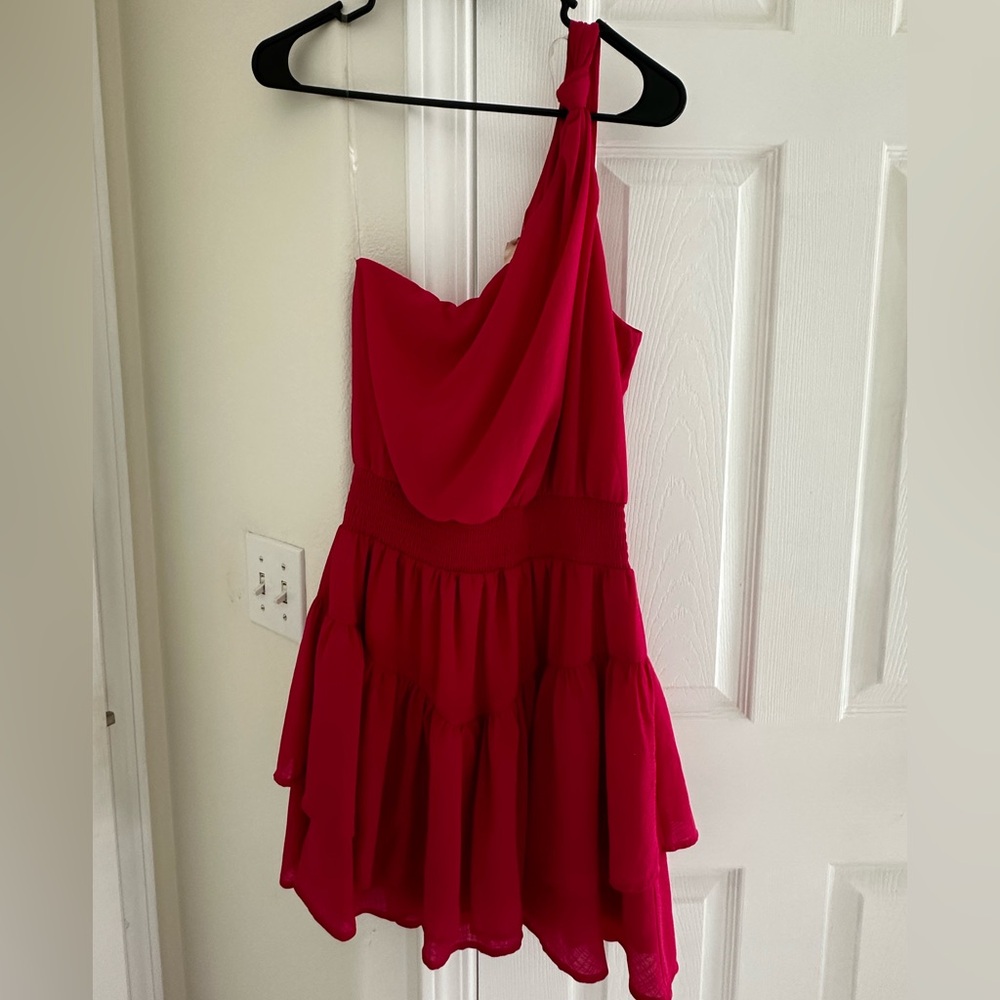 Altar'd State Vibrant Pink Dress
